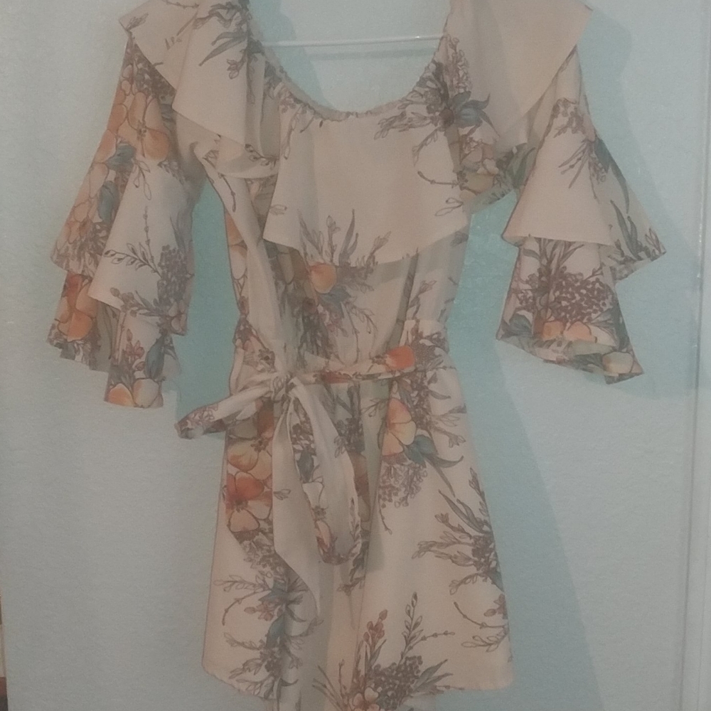 Floral romper - Picture 2 of 2